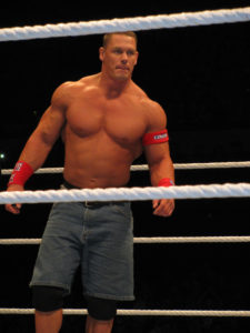 John Cena in a boxing ring

